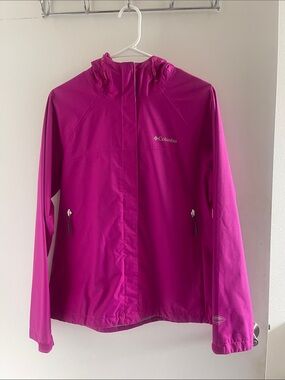 Columbia Women's Bright Magenta Hooded Shell Jacket